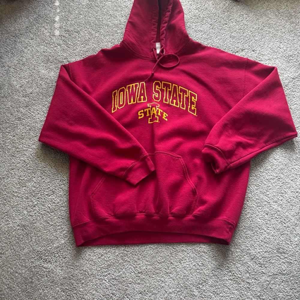 Gildan Heavy Blend Red Hoodie